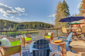 Lakefront Coeur dAlene Home with Deck and Shared Dock
